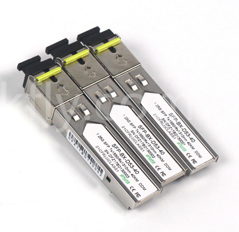 1.25G SFP BIDI-Transceiver Tx1310/Rx1550nm 40KM SMF DDM LC SFP OPTISCHES TRANSCEIVER-Module