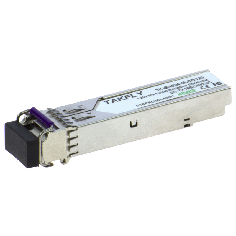 1.25G SFP BIDI Transceiver Tx1490/Rx1550nm 120KM SMF DDM LC CISCO JUNIPER HUAWEI Kompatibel