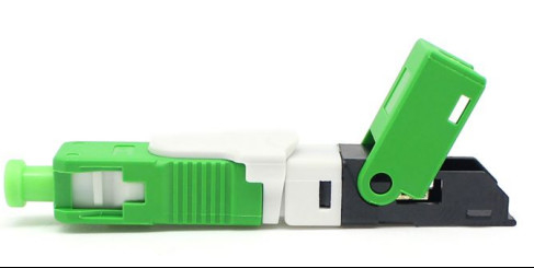 Glasfaser-Schnellanschluss Ein- oder Mehrmodus-Wiederverwendungszeit ≥10 Mal Schnellanschluss Glasfaseranschlüsse