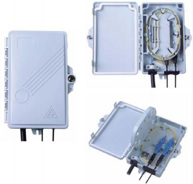 FTTH-Faseroptik-Termination-Box für den Außen- und Innenbereich geeignet