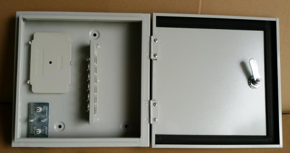 ODF-OW12B Außenwand-Glasfaserverteilungsrahmen für Außenoptikkabel, optische Patch-Kabel und optische Pigtails.