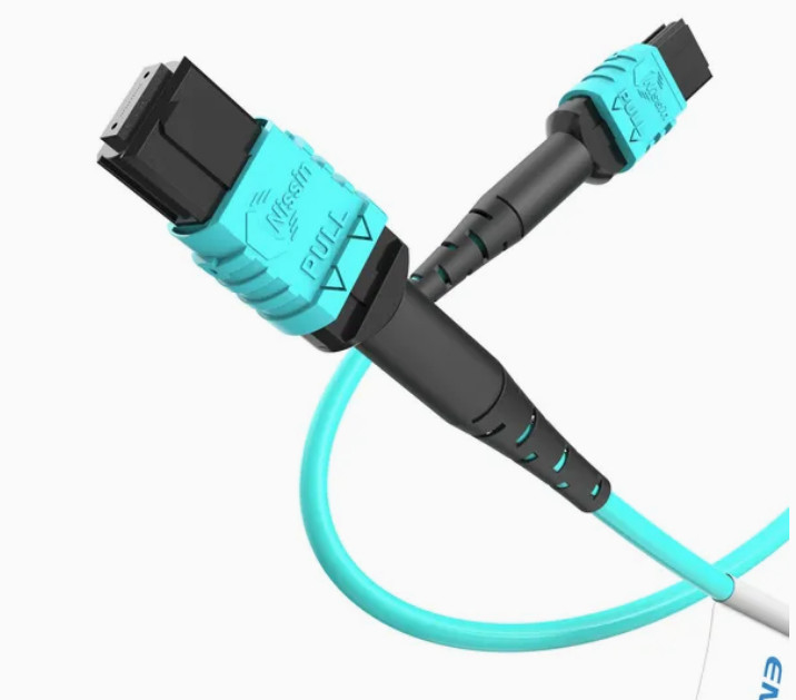 MTP-kompatibles MPO-MPO-Faserkabel für Qsfp+Transceiver 5g-Kommunikation Typ B