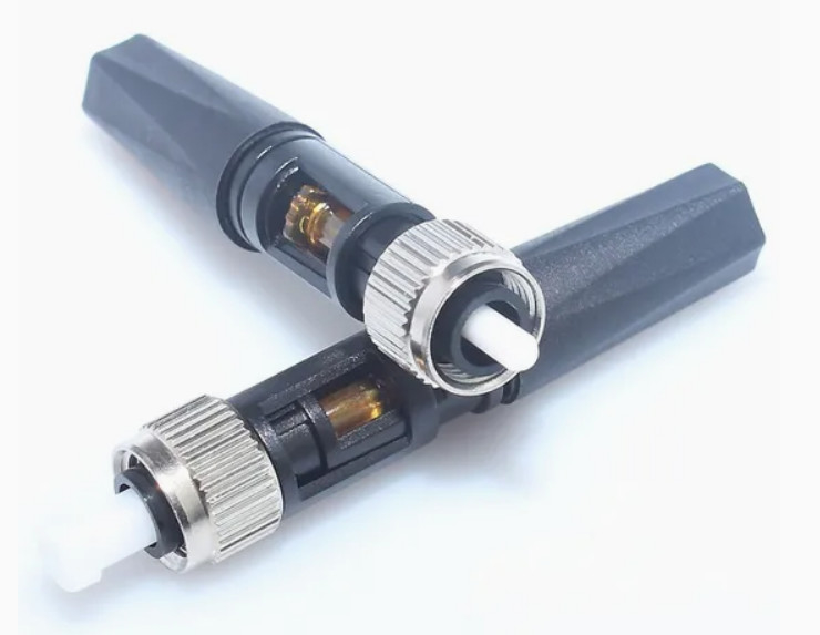 Bequemer Single-Mode Glasfaser FC/UPC Schnellanschluss für CATV FTTH Faserdurchmesser 0,125 mm