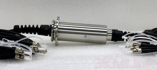 OM1/OM2 Fasertyp Ultra-Integrierte Mehrkanaloptische Glasfaser-Slip-Ring-Serie mit geringem Intertionsverlust