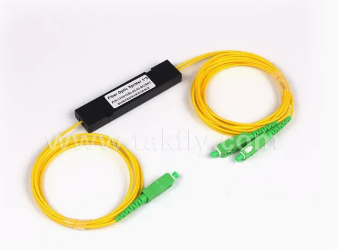 1x2 Einzelmodus ABS SC PLC Splitter Glasfaser Sc APC 1 bis 2 PLC Splitter