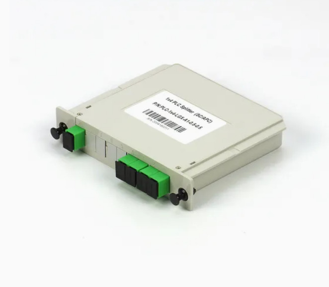 1x4 FTTX Gpon Fiber Casette Typ LGX PLC Splitter mit Sc/APC-Anschluss Hochzuverlässigkeit und Stabilität