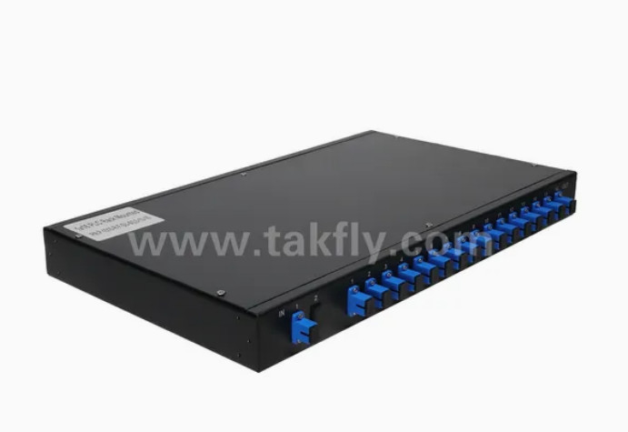 Gpon Epon 32 Port Rack Mount Glasfaser Splitter Sc/APC Stecker Hohe Zuverlässigkeit und Stabilität