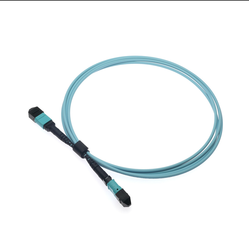 Customized CPR MPO MTP Fiber Optic Cable 62.5/125um Breakout Lengthe 1.5M for Smooth Data Transmission