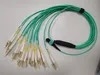 24 Core MPO-LC OM4 Breakout Kabel für 40G QSFP Rechenzentren