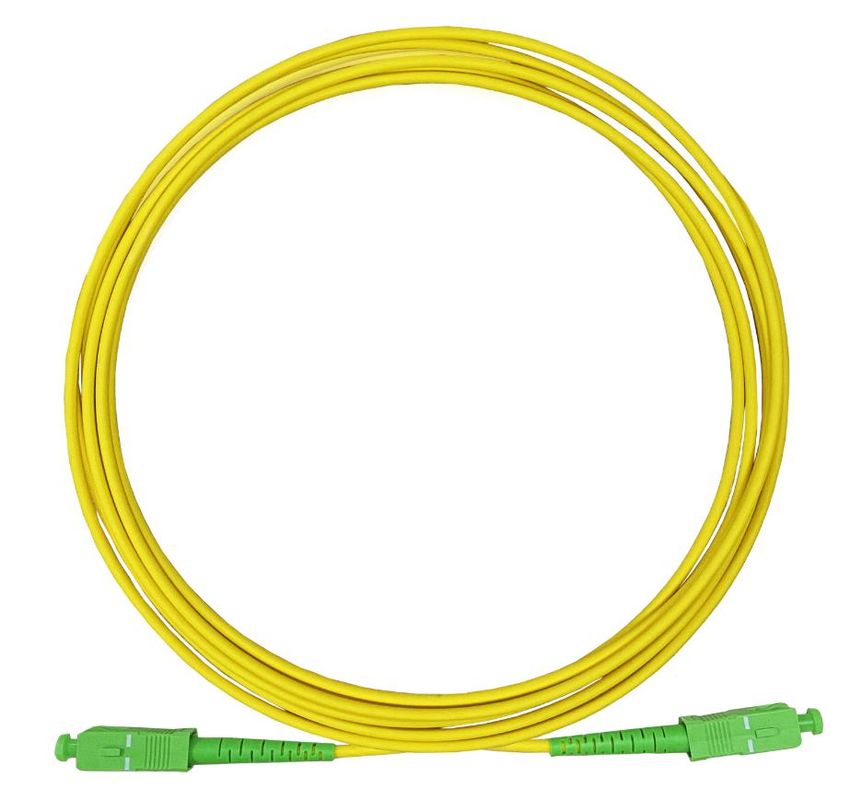 SC/APC-SC/APC Simplex Patchkabel LSZH/PVC UPC und APC