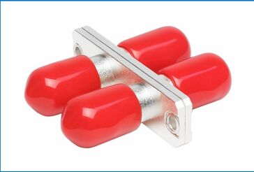 ST-Duplex-Metalladapter-Rechtecktyp SM/MM Niedriger IL 0,2 dB