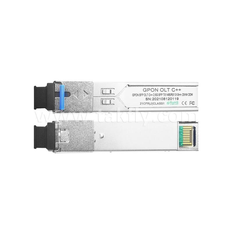 SFP GPON OLT Klasse C++ optischer Transceivermodul für Rechenzentrum FTTH FTTX