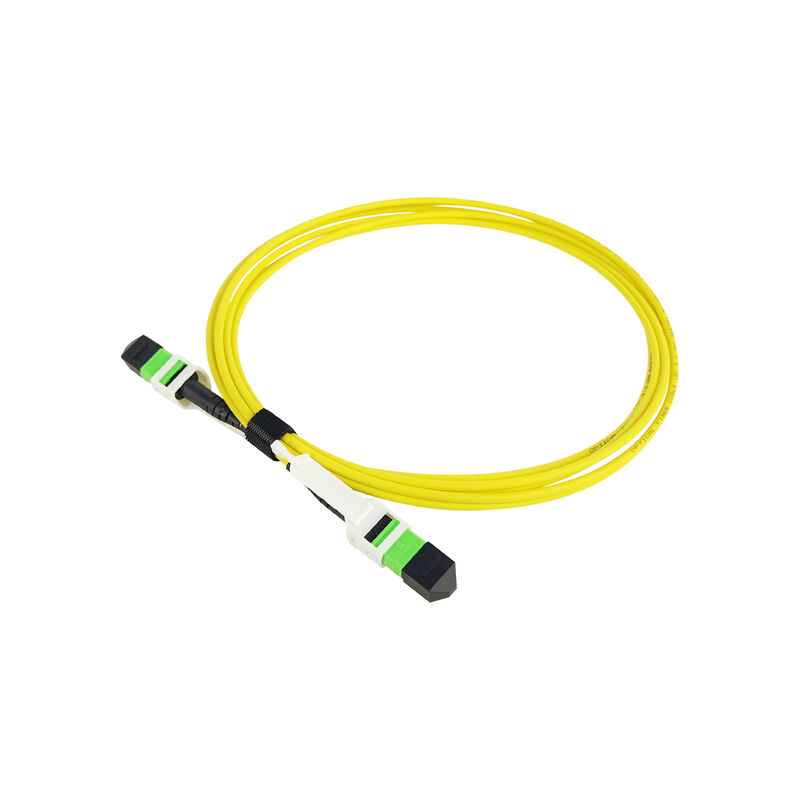 Pull-Tab MPO MTP Stecker Buchse SM MM OM3 OM4 OM5 Glasfaser Breakout-Kabel Glasfaser-Patchkabel/Glasfaser-Patchkabel/Glasfaser-Trunk-Kabel/Glasfaser-Fanout-Kabel für hohe Dichte
