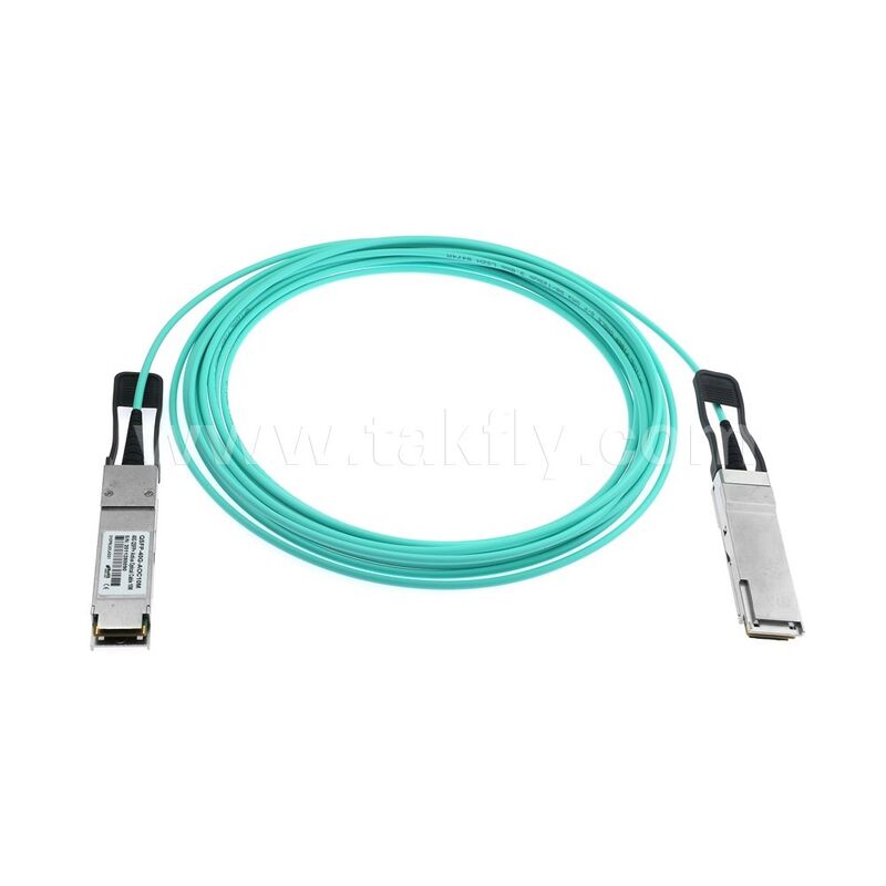 Aktivoptische Kabel Faser AOC 40G QSFP+ bis 40G QSFP+ für Rechenzentrum FTTH FTTX
