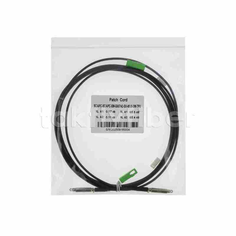 FTTH Through Wall Pullable Vorkonfektionierter SC-Rundsteckverbinder Glasfaser-Patchkabel