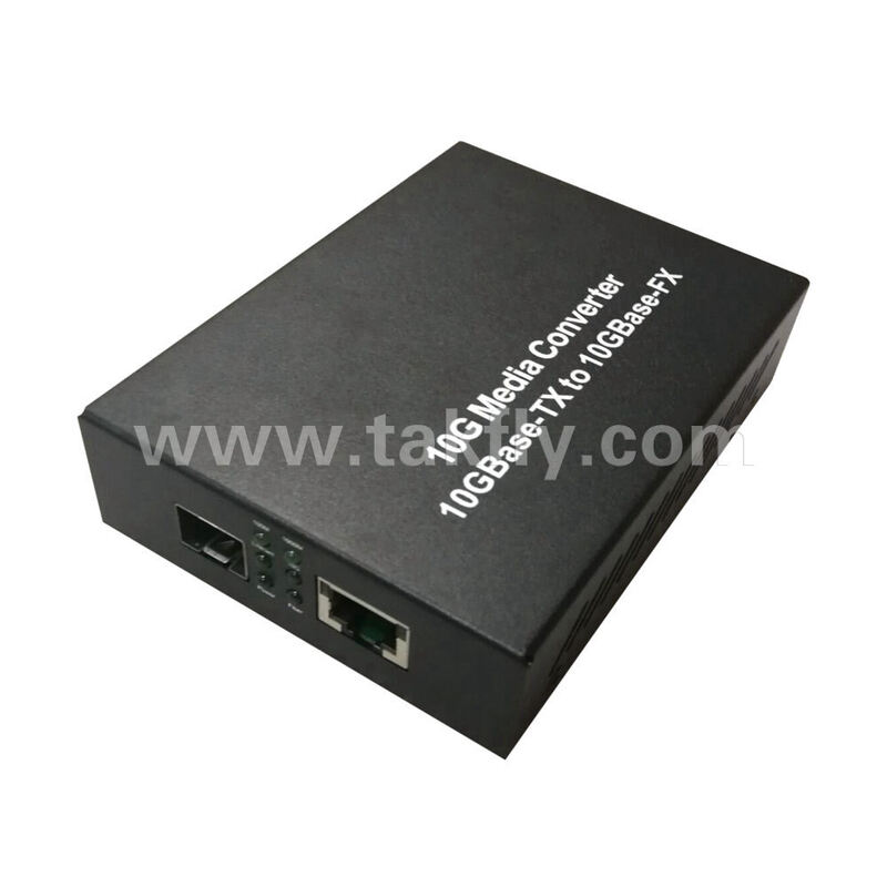 Medienkonverter 10g SFP+ & RJ45 Port Glasfaser für FTTH Data Center Telecom