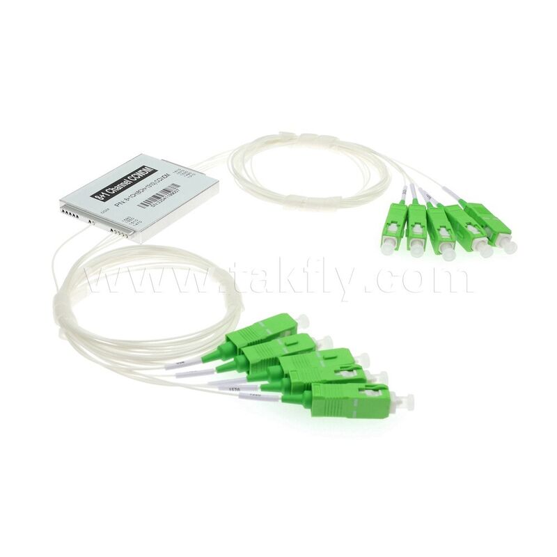 CCWDM 8+1Kanal Kompakter Grobwelliebeteilungs-Multiplexer G657A1 Glasfaser für Rechenzentrum FTTX