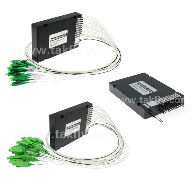 DWDM 8+1Kanal MUX+DEMUX ABS Modul Glasfaser für Data Center Telecom 5G