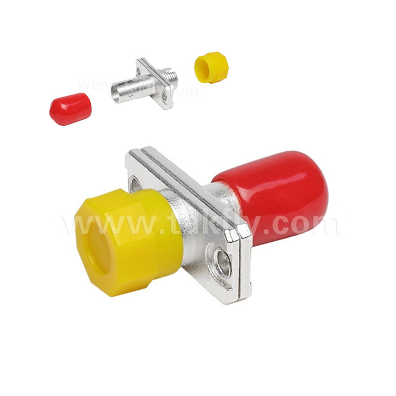 FC-ST-Koppler, Simplex-Metall-Hybrid-Adapter, weiblich/weiblich, Glasfaser für Rechenzentrum, Telekommunikation, FTTX