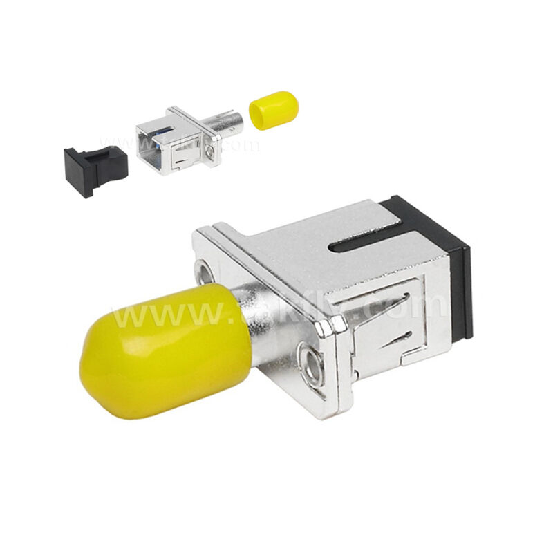 Fiberoptische Kopplung ST-SC Simplex Metallhybrid Adapter weiblich/weiblich für Rechenzentrum Telekom FTTX