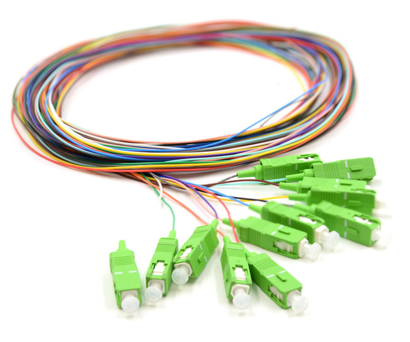 Telecom Grade Fiber Optic Patch Cord with Low Insertion Loss ≤0.3dB and Customized Length Options
