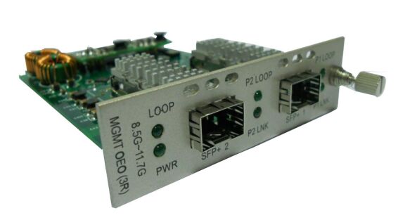 8.5G~11.7G OEO-Fasermedienwandler AC220V für nicht verwaltetes Langstreckensignal (3R-Repeater)
