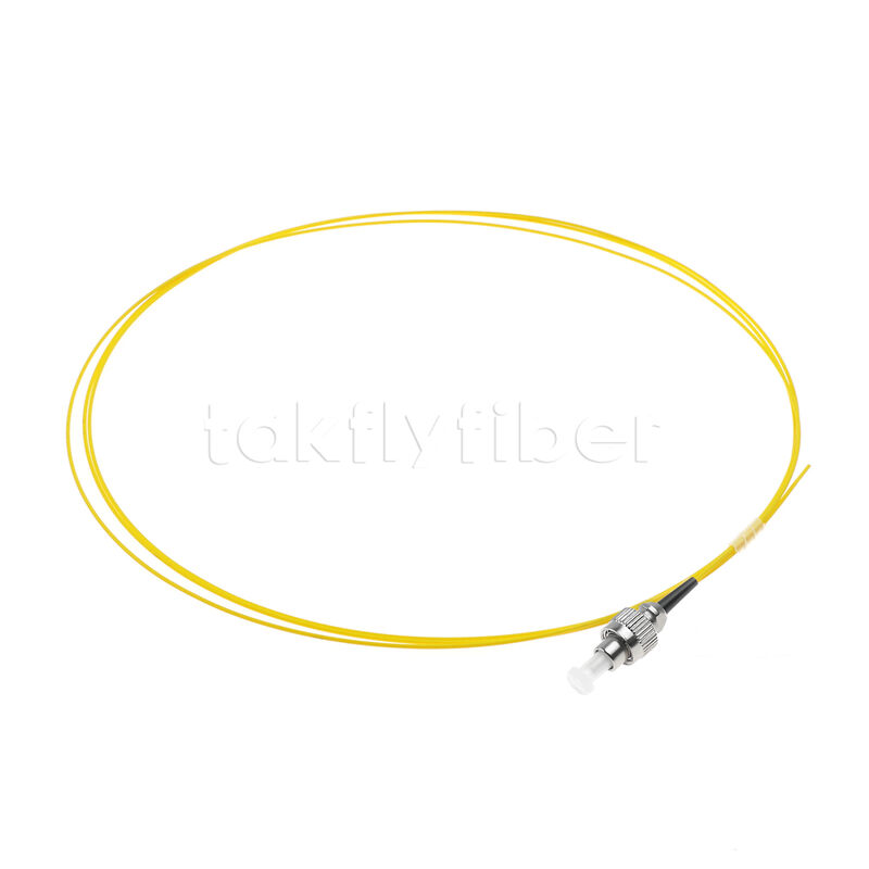 FC Simplex Optical Pigtail – Singlemode 9/125 μm, 1 m/2 m/3 m Länge, 0,9 mm/2,0 mm/3,0 mm, PVC/LSZH-Mantel