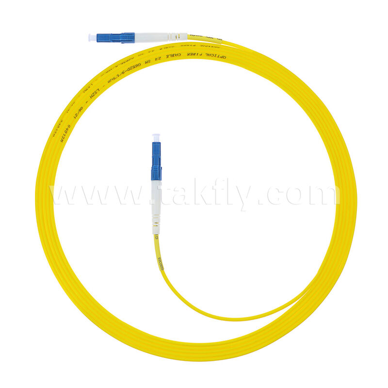 LC-SC Patch Cord Einzelmodus/Multimodus, Simplex und Duplex (1 Kern 2 Kern) Glasfaser Jumperkabel