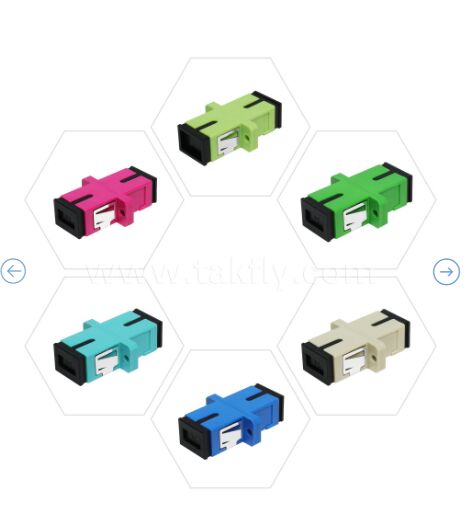 SC-Simplex-Adapter. Einfache Installation und hohen Temperaturwiderstand. Glasfaser-Kopplung für maximale Leistung.
