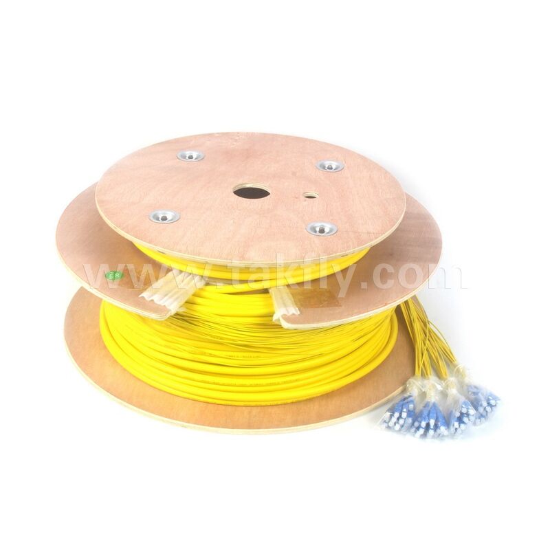Fiberoptische Patchcords 48Cores SC-SC vorab beendet Breakout Patchcord für Telekommunikationsdatenzentrum
