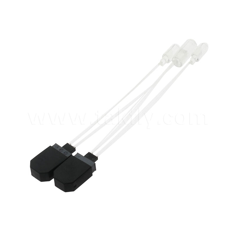 2 x MT Ferrule zu 3 x FA Fiber Array Glasfaserkabel für Telekommunikationsanwendungen mit hoher Dichte