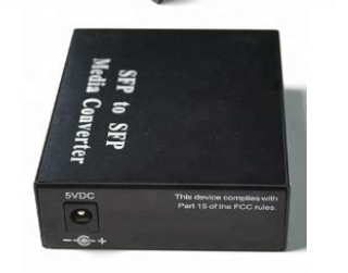10-100-1000M SFP-zu-SFP-Medienkonverter