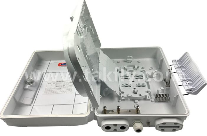 FTKS-1805-16K-24E-24H 24 Ports Glasfaser-Abschlussbox für den Aufbau von FTTx-Kommunikationsnetzwerken aus China