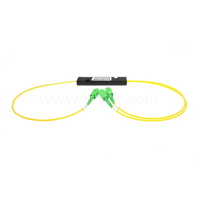 PLC-Faser-Splitter ¥ 3,0 mm Mini ABS-Box, SM G657A1, SC/APC, für die Kopplung und Verteilung optischer Signale in PON-Systemen