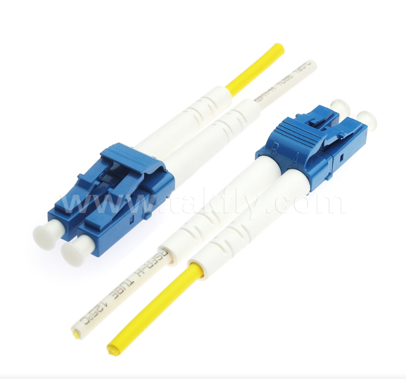 LC Glasfaserverbindung SX/DX Simplex & Duplex, kleiner Formfaktor, geringer Einsetzverlust für Netze mit hoher Dichte