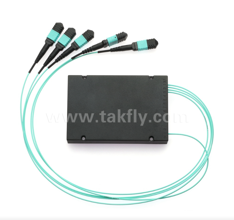 1 × 4 MPO/MTP OM3 PLC Splitter