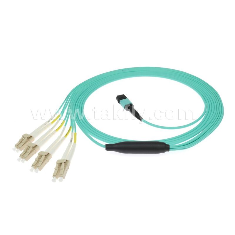 MPO/MTP-LC Breakout Patchcord Glasfaserkabel für das Rechenzentrum KI-Kabel FTTx