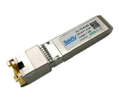 10G BASE-T SFP+ Kupfer-Transceiver | Hochwertiges und faseroptisches Netzwerk | (TK-T5-RJ45)