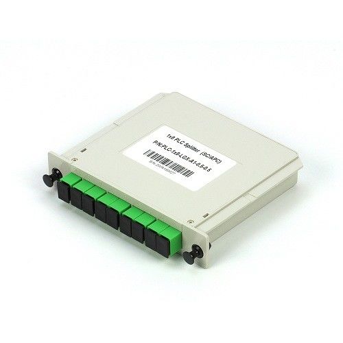 Kassetten-Faser 1x8 SC/APC Monomode--G657A1 LGX Optik-PLC-Teiler in FTTx