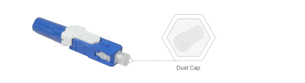FTTH Sc APC Upc Fiber Optic Connector Sm/mm Sc Fast Connector