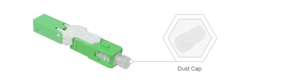 FTTH Sc APC Upc Fiber Optic Connector Sm/mm Sc Fast Connector