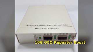 10G OEO Glasfaser-Repeater SFP+ zu SFP+