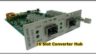 16-Slot-Medienkonverter-Chassis-Management-System