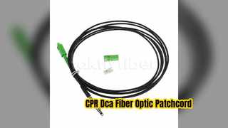 CPR Dca-Glasfaser-Patchkabel SM G657AB3 LSZH