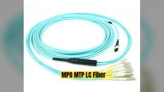 MPO/MTP-LC Breakout Fiber Optic Patch Cord PC und APC PVC/LSZH SM/MM
