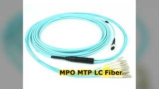 MPO MTP LC Breakout-Glasfaser-Patchkabel