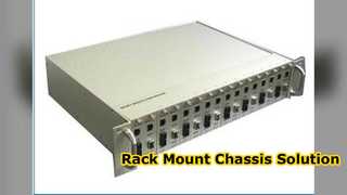 Konvertierung von Netzwerkmedien mit 16-Slot-Rack-Chassis